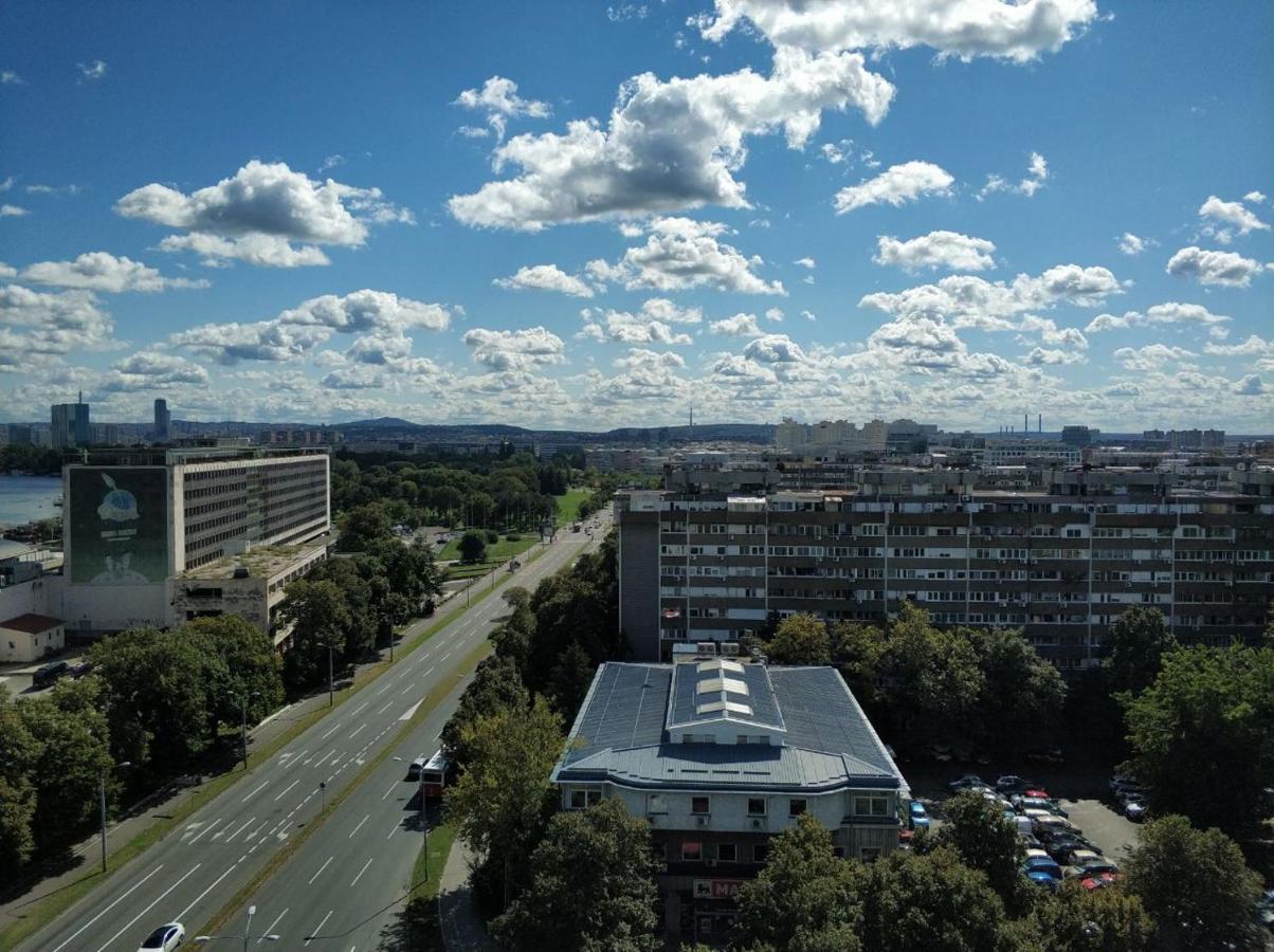 Alexplatz Danube View Apartman Belgrád Kültér fotó
