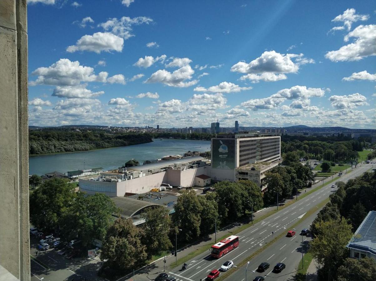 Alexplatz Danube View Apartman Belgrád Kültér fotó