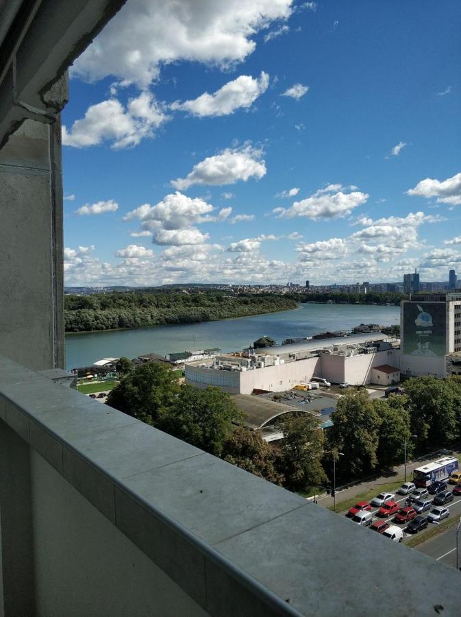 Alexplatz Danube View Apartman Belgrád Kültér fotó